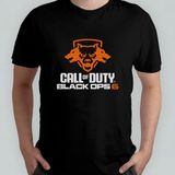 Pixxa Call Of Duty Black Ops 6 Pamuklu Bisiklet Yaka T-Shirt Model 2 - Siyah