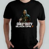 Pixxa Call Of Duty Black Ops 7 Temalı Unisex %100 Pamuklu Bisiklet Yaka T-Shirt Model 3 - Siyah - 8 - 12 Yaş