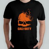 Pixxa Call Of Duty Black Ops Unisex %100 Pamuklu Bisiklet Yaka T-Shirt Model 2 - Siyah
