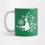 Pixxa Christmas Stag Kupa Bardak