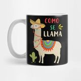 Pixxa Como Se Llama Animal Funny Mexican Cinco De Mayo Kupa Bardak