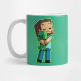 Pixxa Creepers Need Love Minecraft Kupa Bardak
