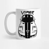 Pixxa Dodge Viper 1996-2002 Black Stripes Kupa Bardak