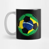 Pixxa Futbol Brezilya Kupa Bardak