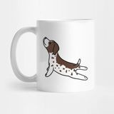 Pixxa German Shorthaired Pointer Yoga Kupa Bardak