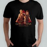 Pixxa God Of War Sons Of Sparta %100 Pamuklu Bisiklet Yaka T-Shirt - Siyah - 8 - 12 Yaş