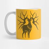 Pixxa Golden Deer Geyik Kupa Bardak