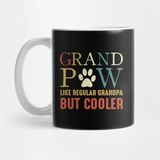 Pixxa Grand Paw Like Regular Grandpa But Cooler Vintage Kupa Bardak