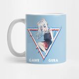 Pixxa Hololive En Gawr Gura Catshark Kupa Bardak