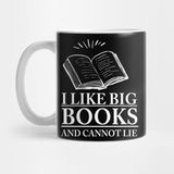 Pixxa I Like Big Books And I Cannot Lie Kupa Bardak