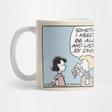 Pixxa Joy Division / Vinyl Obsessive Comic / Fan Art Design Kupa Bardak