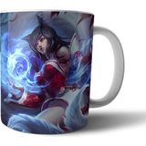 Pixxa League Of Legends (Lol) Ahri Kişiye Özel Isimli Kupa Bardak - Renkli