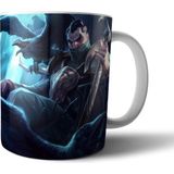 Pixxa League Of Legends (Lol) Swain Kişiye Özel Isimli Kupa Bardak - Renkli