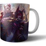 Pixxa League Of Legends (Lol) Xayah Kişiye Özel Isimli Kupa Bardak 4 - Renkli