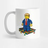 Pixxa LEGO Trump Kupa Bardak - Renkli