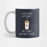 Pixxa Life's A Bitch And Coffee's A Must Kupa Bardak - Renkli