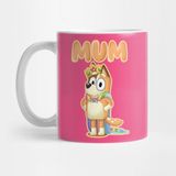 Pixxa Love Mum Forever Desenli Porselen Kupa Bardak 330 ml Tek Parça Şık Tasarım