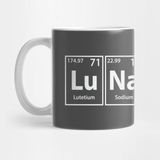 Pixxa Lunatic (Lu-Na-Ti-C) Periodic Elements Spelling Kupa Bardak