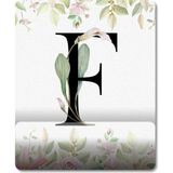 Pixxa Model 1 F Harfi-Çiçekli Harf Bilek Destekli Mouse Pad