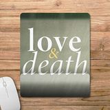 Pixxa Model -1 Love Death Bilek Destekli Mouse Pad
