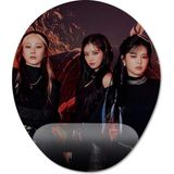 Pixxa Model -1 Oval Everglow Bilek Destekli Mouse Pad