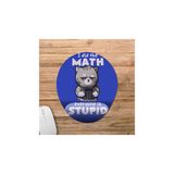 Pixxa Model 1 Oval Herkes Aptal Kedi Bilek Destekli Mouse Pad