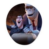 Pixxa Model -1 Oval Hotel Transylvania Otel Transilvanya Bilek Destekli Mouse Pad