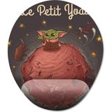 Pixxa Model 1 Oval Le Petit Baby Yoda Bilek Destekli Mouse Pad