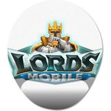 Pixxa Model -1 Oval Lords Mobile Bilek Destekli Mouse Pad