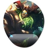 Pixxa Model -1 Oval Mobile Legends Belerick Bilek Destekli Mouse Pad