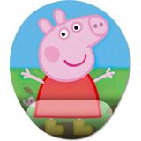 Pixxa Model -1 Oval Peppa Pig Bilek Destekli Mouse Pad