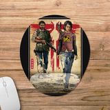 Pixxa Model 1 Oval the Last of Us Sketch Bilek Destekli Mouse Pad