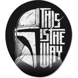 Pixxa Model 1 Oval the Mandalorian Bilek Destekli Mouse Pad