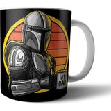 Pixxa Model 1 The Mandalorian En İyi Baba Star Wars Kupa Bardak