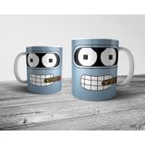 Pixxa Model 2 Futurama Bender Kupa Bardak