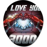 Pixxa Model - 3 I Love You 3000 Iron Man Avengers Bilek Destekli Mouse Pad