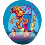 Pixxa Model - 3 Oval Groot - Marvel Bilek Destekli Mouse Pad