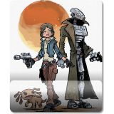 Pixxa Model - 3 Star Wars Outlaws Bilek Destekli Mouse Pad