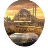 Pixxa Model -4 Oval İstanbul Gezgin Seyahat Bilek Destekli Mouse Pad