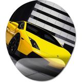 Pixxa Model -4 Oval Lamborghini Bilek Destekli Mouse Pad
