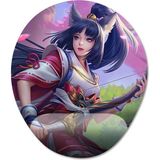 Pixxa Model 4 Oval Mobile Legends-Miya Bilek Destekli Mouse