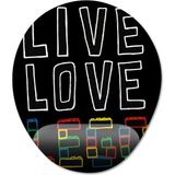 Pixxa Model 5 Oval Lego Bilek Destekli Mouse Pad