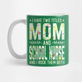 Pixxa Mom And School Nurse Two Titles Kupa Bardak