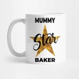 Pixxa Mummy Star Baker Kupa Bardak