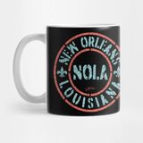 Pixxa New Orleans Nola Louisiana Kupa Bardak