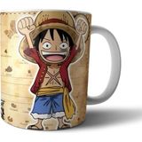 Pixxa One Piece Anime Manga Kupa Bardak Model 4 - Renkli - 330 ml