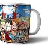 Pixxa One Piece Anime Manga Kupa Bardak Model 5 - Renkli - 330 ml