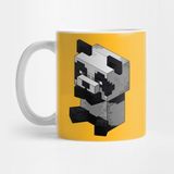 Pixxa Panda - Minecraft Kupa Bardak - Renkli