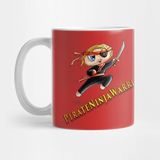 Pixxa Pirate Ninja Warrior Kupa Bardak