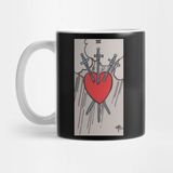 Pixxa Tarot Card Three Of Swords Kupa Bardak